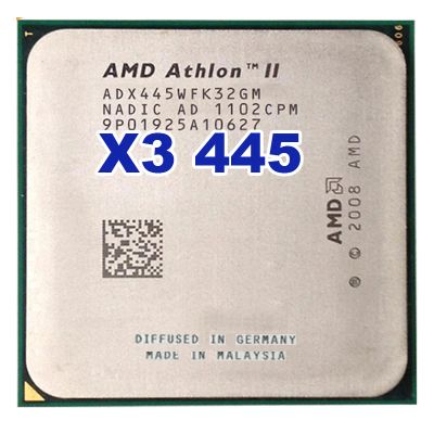 Лот: 18790994. Фото: 1. Процессор AMD Athlon II X3 445... Процессоры