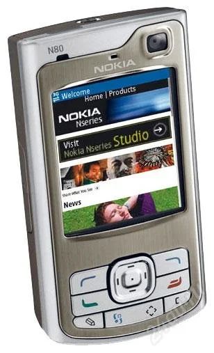 Лот: 128171. Фото: 1. Nokia N80 смарт, 3.2 Мп, комплект... Кнопочные мобильные телефоны