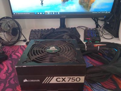 Лот: 18067498. Фото: 1. Блок питания Corsair CX750 750W. Корпуса, блоки питания