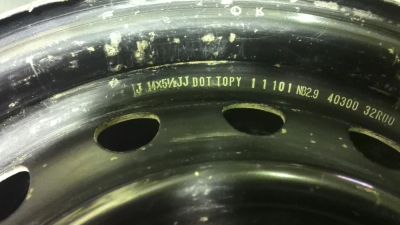 Лот: 8325110. Фото: 1. Диски R14 Nissan 4 штуки. Диски