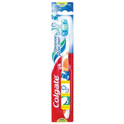 Лот: 25540745. Фото: 1. Зубная щетка Colgate Тройное Действие... Лекарства
