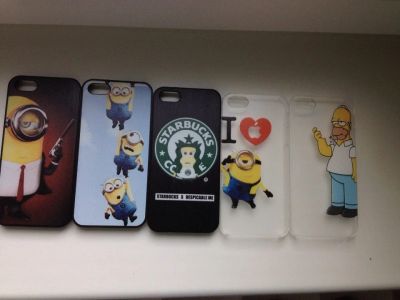 Лот: 5574470. Фото: 1. iPhone 5/5s пластиковые чехлы... Чехлы, бамперы