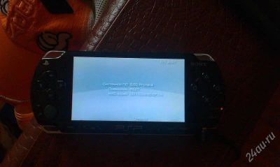 Лот: 1034845. Фото: 1. PSP slim+7игр+20гбфлеш+кож.чехол. Игровые приставки, консоли