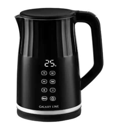 Лот: 21062055. Фото: 1. Чайник 1.7л. Galaxy GL-0337 дисковый... Чайники, кофемашины, кулеры