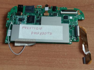 Лот: 17556722. Фото: 1. Материнская плата Prestigio PMP880TD. Запчасти для планшетов