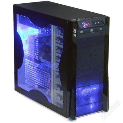 Лот: 1290532. Фото: 1. Thermaltake M9 (прозрачное окно... Корпуса, блоки питания