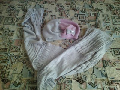 Лот: 9222613. Фото: 1. Берет и шарфик для красивой девушки... Головные уборы