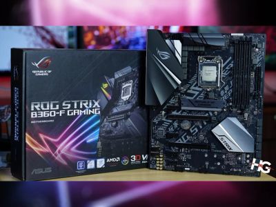 Лот: 16969311. Фото: 1. Материнская плата ASUS Strix B360-F... Материнские платы