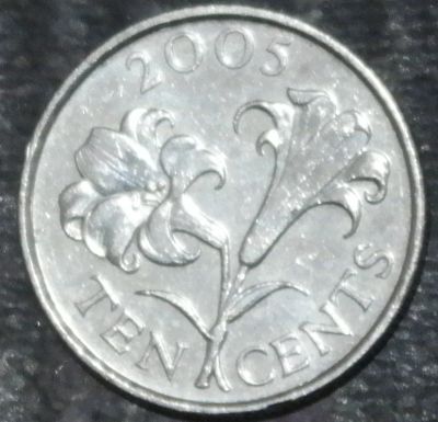Лот: 19544106. Фото: 1. Экзотика с рубля (60787) Бермуды. Остальные страны