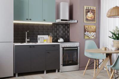 Лот: 24634293. Фото: 1. Кухонный гарнитур Hoff Деми. Кухонные гарнитуры