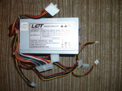 Лот: 5100654. Фото: 1. АТХ БП блок питания LCT 350 Вт... Корпуса, блоки питания
