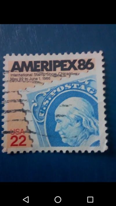 Лот: 20652885. Фото: 1. США 1986 г. Филателистическая... Марки