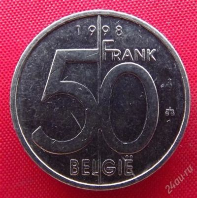 Лот: 2576782. Фото: 1. (№2132) 50 франков 1998 (Бельгия... Европа