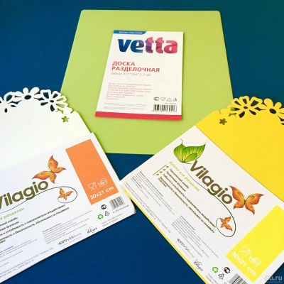 Лот: 13262133. Фото: 1. 🥕🥒 Разделочные доски VETTA пластиковые... Кухонные аксессуары