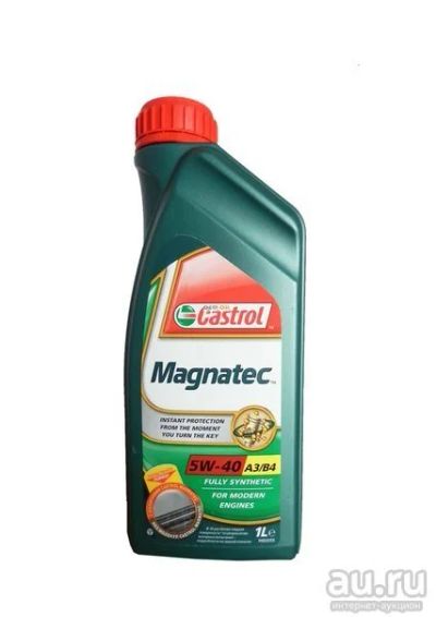 Лот: 9074008. Фото: 1. Castrol Magnatec 5W-40 A3/B4 1L. Масла, жидкости