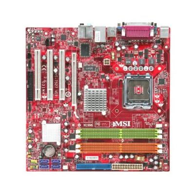 Лот: 8616091. Фото: 1. MSI G31M4-F (LGA775, 4xDDR2 800... Материнские платы