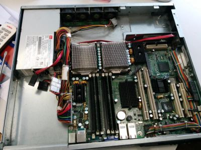 Лот: 4166754. Фото: 1. Сервер 1U Rackable systems 2x2... Серверы RackMount
