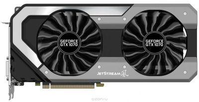 Лот: 11141961. Фото: 1. Palit GeForce GTX 1070 JetStream... Видеокарты