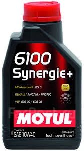 Лот: 14468101. Фото: 1. Motul 6100 10w40 (синт) 1л. Масла, жидкости
