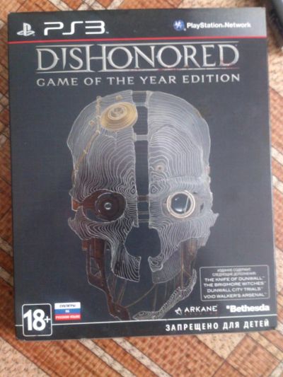 Лот: 4993038. Фото: 1. Dishonored PS3 диск. Игры для консолей