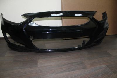 Лот: 9776165. Фото: 1. Бампер передний, Hyundai Solaris... Кузов