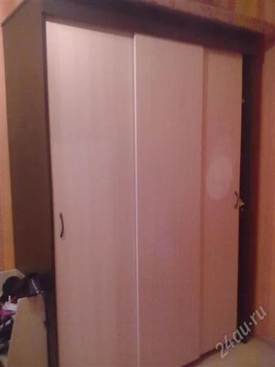 Лот: 1688502. Фото: 1. 3х-створчатый шкаф-купе (цвет... Шкафы, шкафы-купе