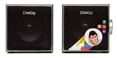 Лот: 4945241. Фото: 1. Колонки стерео Dialog AD-03 Silver... Акустические системы