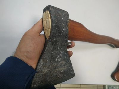 Лот: 14978583. Фото: 1. Топор советских времён. Ручной инструмент