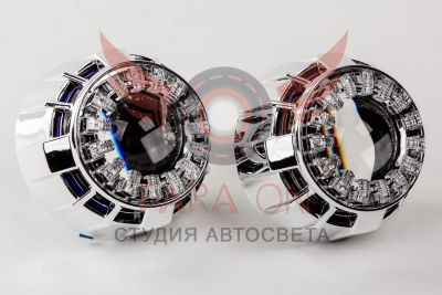 Лот: 9000524. Фото: 1. Комплет Би-линз AES с ДХО, CCFL... Оптика и освещение