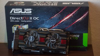 Лот: 13981173. Фото: 1. Asus GTX 770 (GTX770-DC2OC-2GD5... Видеокарты