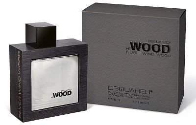 Лот: 7083330. Фото: 1. He Wood Silver Wind Wood от Dsquared2... Мужская парфюмерия