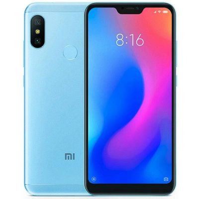 Лот: 12436652. Фото: 1. Xiaomi Mi A2 Lite 64 Gb Синий... Смартфоны