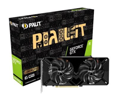Лот: 16911066. Фото: 1. Видеокарта Palit GeForce GTX 1660... Видеокарты