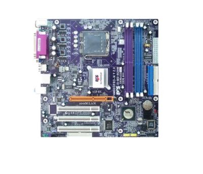 Лот: 15320333. Фото: 1. Материнская плата ECS P4M800PRO-M... Материнские платы