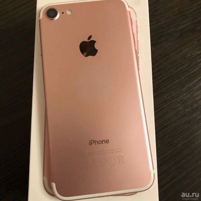 Лот: 18269630. Фото: 1. iPhone 7 Rose Gold 32gb 1778 обмен. Смартфоны