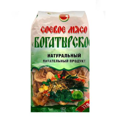 Лот: 20534029. Фото: 1. Соевое мясо "Богатырское" натуральное... Полуфабрикаты