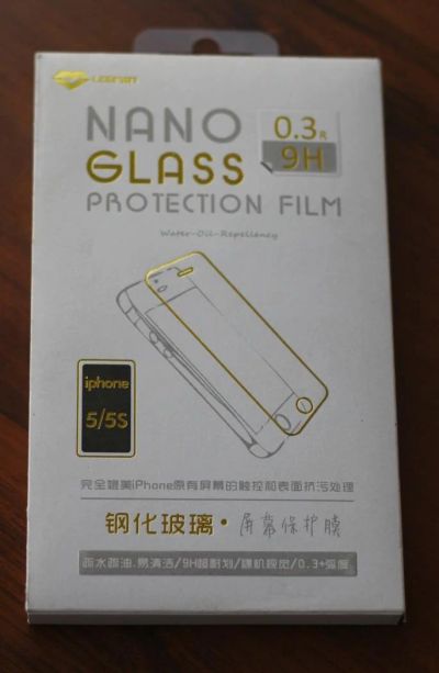 Лот: 5249830. Фото: 1. Защитное стекло Leemin Nano Glass... Защитные стёкла, защитные плёнки