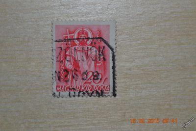 Лот: 5546604. Фото: 1. Марка Венгрии 1942г. Святые. Марки