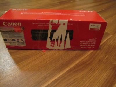 Лот: 3531020. Фото: 1. Картридж Canon 728 оригинал, Б... Картриджи, расходные материалы