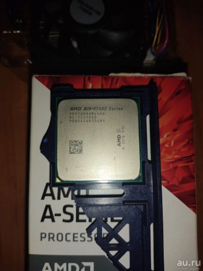 Лот: 16689562. Фото: 1. Процессор AMD A10-9700E BOX 4... Процессоры