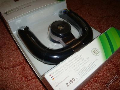 Лот: 2281054. Фото: 1. беспроводной руль новый для xbox360. Аксессуары для игровых приставок, консолей, геймпады