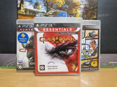 Лот: 25778181. Фото: 1. Игра PS3 игра God of War 3 Essentials... Игровые приставки, консоли