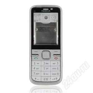 Лот: 1732669. Фото: 1. Корпус Nokia C5 (белый). Корпуса, клавиатуры, кнопки