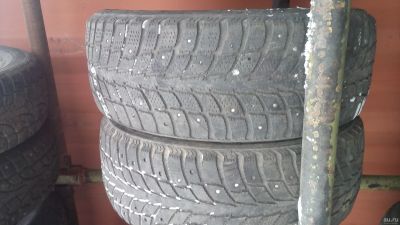 Лот: 13076836. Фото: 1. 2шт. 195-55-15 Nokian Hakkapelitta... Шины