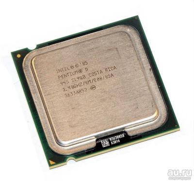 Лот: 13683604. Фото: 1. Intel Pentium D 945 (3.4 GHz... Процессоры