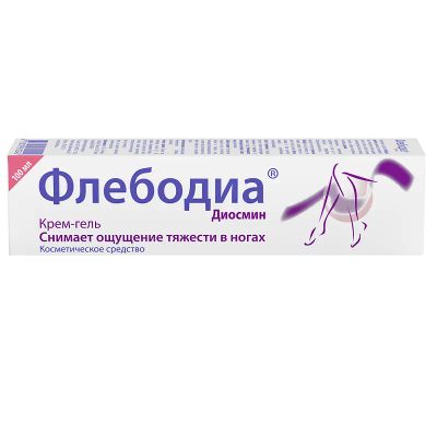 Лот: 23727158. Фото: 1. Флебодиа крем-гель для ног 100... Лекарства