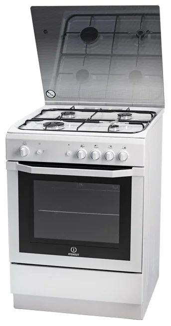 Лот: 10955507. Фото: 1. Газовая плита Indesit I6GG0G... Плиты, духовые шкафы, варочные поверхности