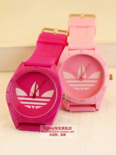 Лот: 3257167. Фото: 1. Часики Adidas розовые. Другие наручные часы