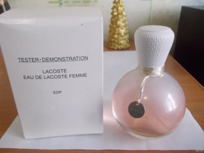 Лот: 13041240. Фото: 1. Eau de Lacoste 90мл тестер *3000... Женская парфюмерия
