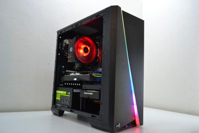 Лот: 17305874. Фото: 1. Игровой компьютер Ryzen 5 1600... Компьютеры в сборе